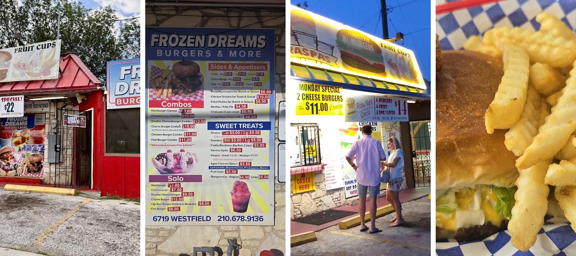 Frozen Dreams Menu