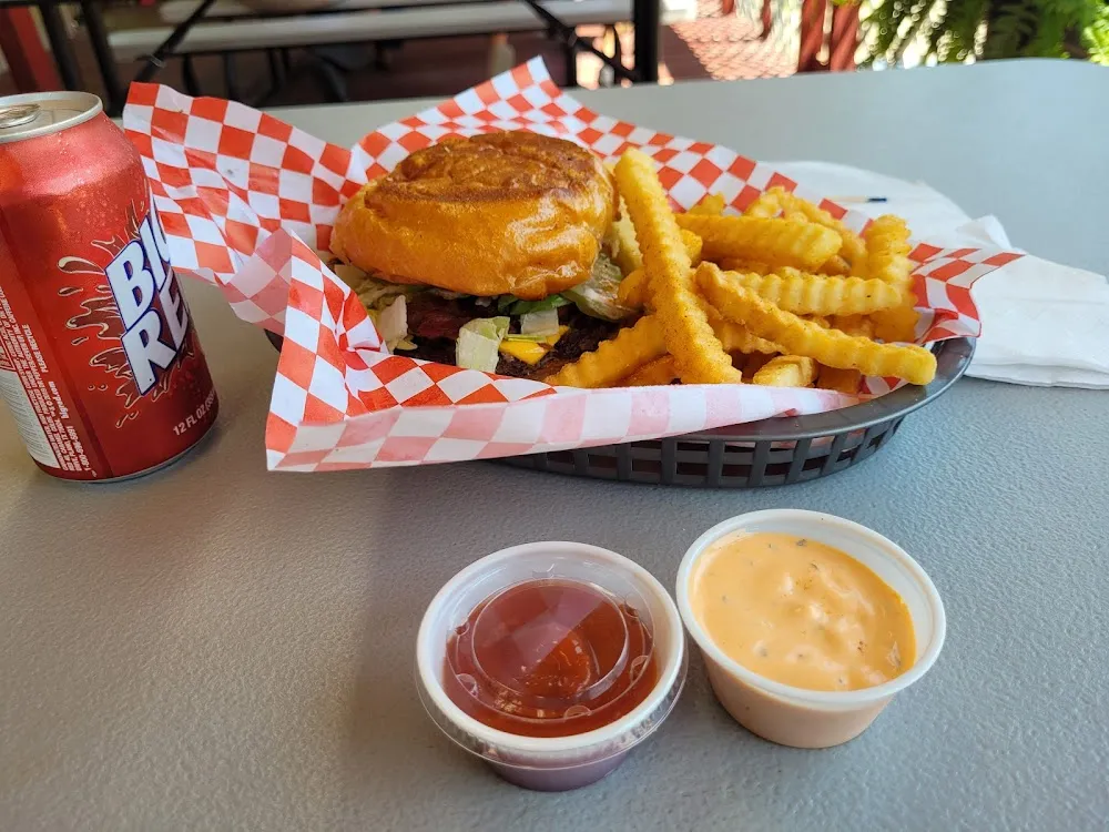 Bacon Cheese Burger Combo