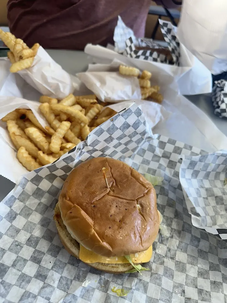 Burger and Bacon