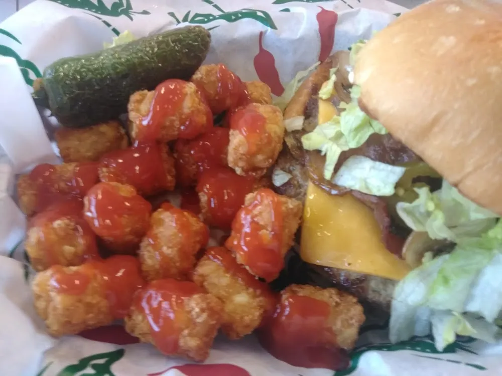 Charro Burger Combo